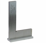 Prec. control square INOX with back DIN875/2, 250x165 mm