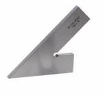 Steel square 45°, carbon steel, DIN875/2, 100x80 mm