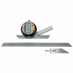 Universal bevel protractor, digital, 360°, 150+300 mm