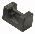 Poids bloc en fonte laqué M2, 20 kg ± 3,0 g