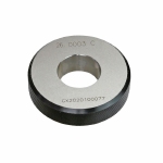 Bague calibre lisse en acier trempe & rode 17 mm, DIN 2250/C
