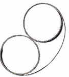Box of 100 holding clips XLIP,  stainless steel spring