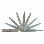 Precisie voelermaat, staal, 8 bladen, L=100 mm, 0.05~0.5 mm