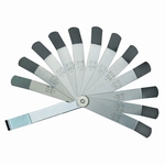 Jauge d'épaisseur, 20 lames, 0.203~0.666 mm/0.008~0.026
