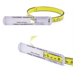 Circometer in white enameled steel, 60~3780 mm, Ø 20~1200 mm