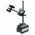 Mag. dial support, fine adj, 207 mm, lamella magnet, 75x47x54 mm, M8