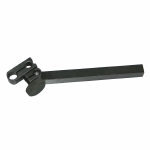 Dial gage holder Ø8 & 4 mm, Lxwxh: 100x9x11 mm