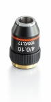 Achromatic objective lens, 4 x /0,1 W.D. (18,6 mm)