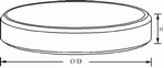 Reference bloc UCI 510 HV, UKAS, Ø90x16 mm