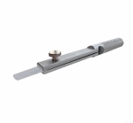 Support pour jauge d'épaisseur, en acier inoxydable, 120 mm