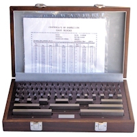 Gauge block set