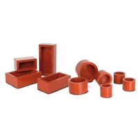 Rubber mounting cups